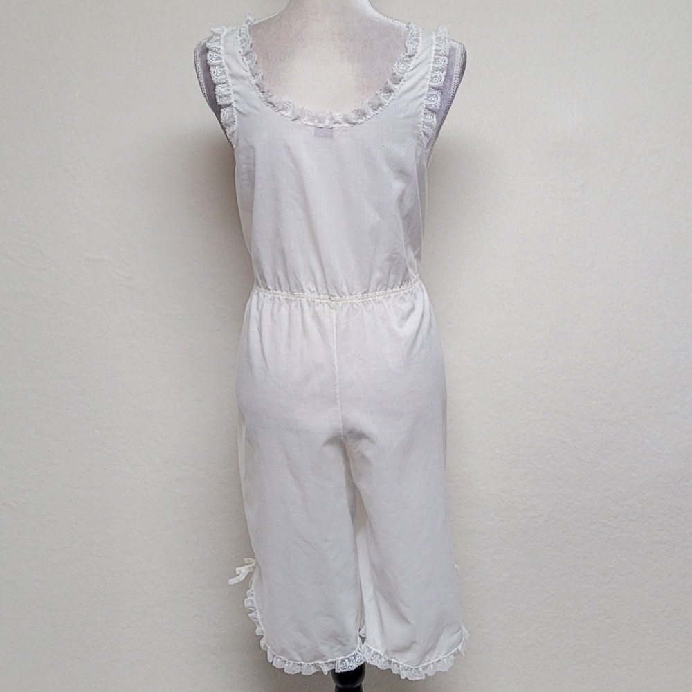 Vintage Henson Kickernick White Lace Edwardian Style Bloomers Knickers Bloomers - Picture 9 of 14